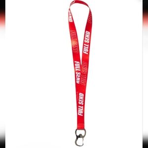 🎄Red Full Send Lanyard With Metal Bottle Opener Clip